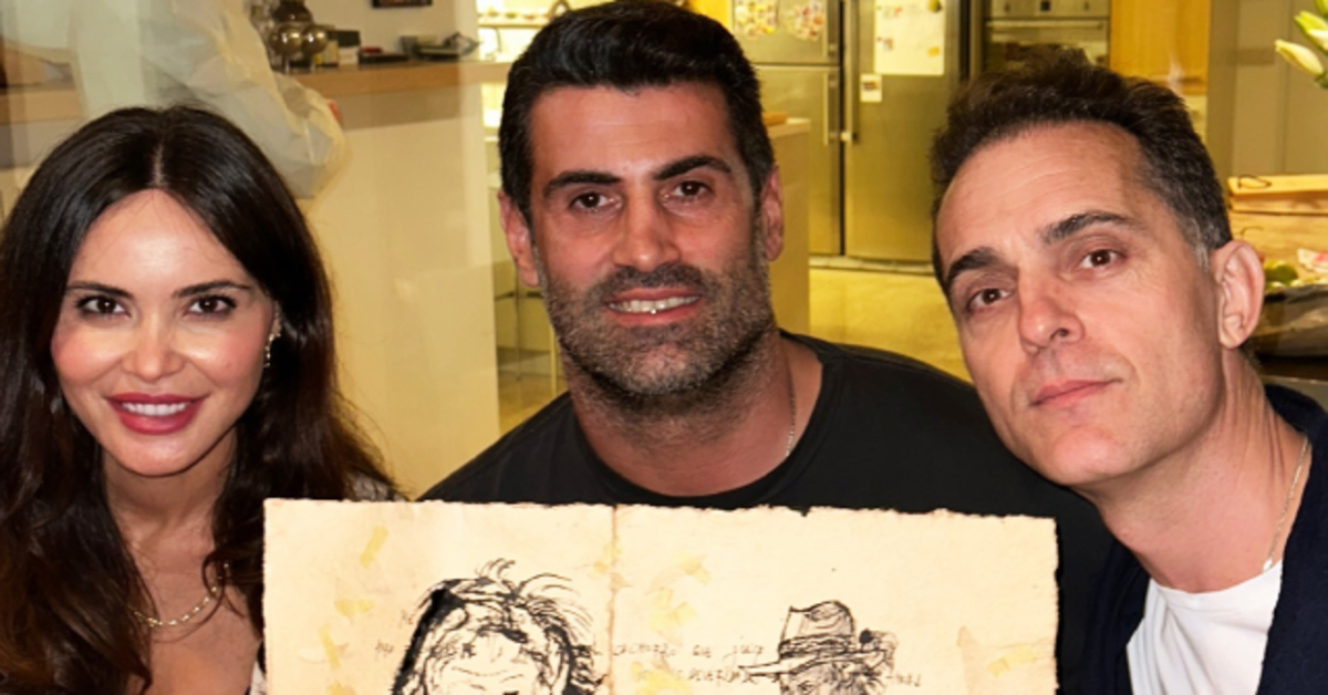 Volkan Demirel ile Zeynep Sever Demirel, Pedro Alonso’yu evinde ağırladı