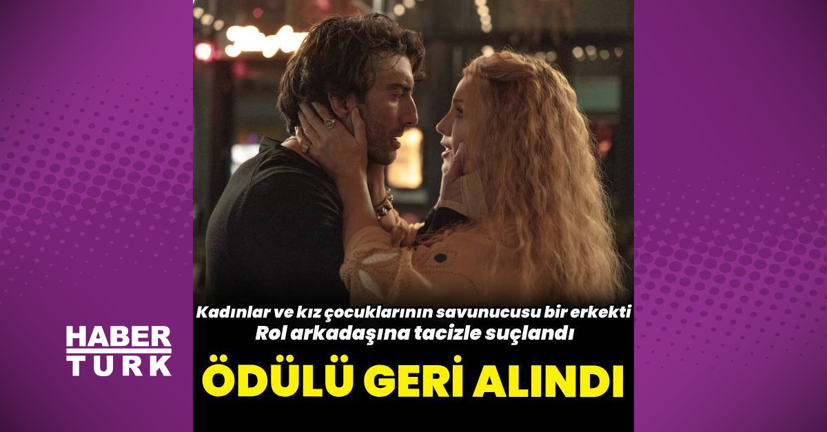 Blake Lively’nin cinsel taciz davası açtığı Justin Baldoni’ye verilen ödül geri alındı