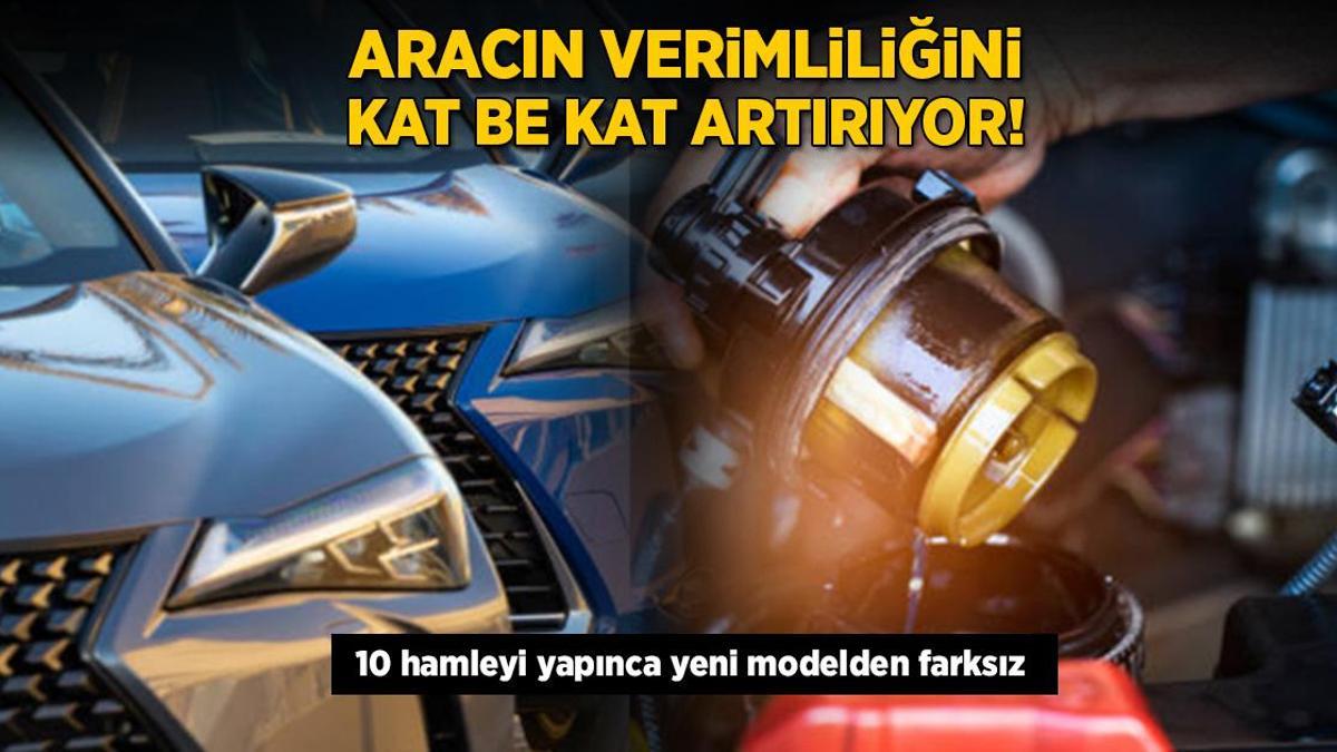 Aracın performansını katbekat fullüyor! 10 hamleyi yapınca yeni modelden farksız